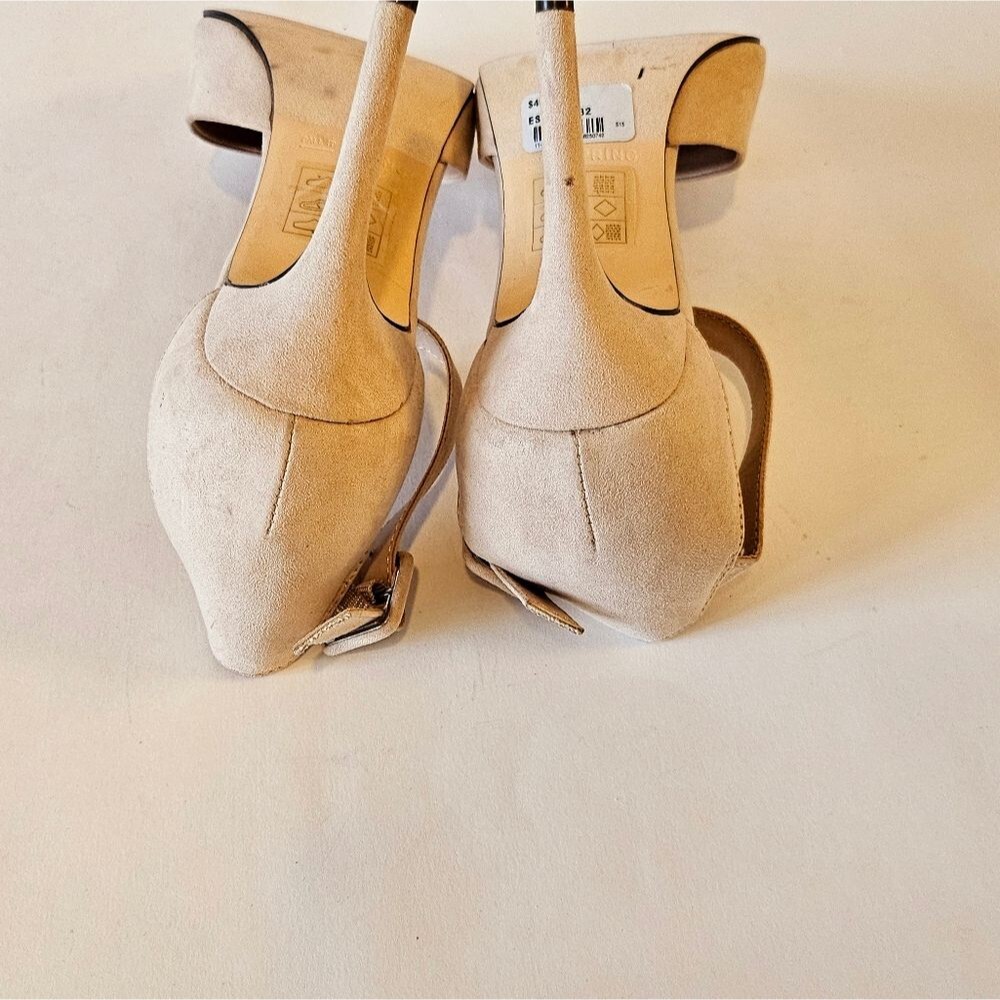 Call It Spring Tan Nude Heeled Sandals Dress Shoes 9 - Picture 9 of 11